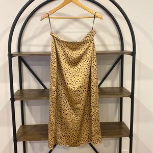 Animal print midi skirt by Forever 21
